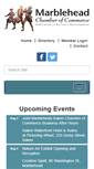 Mobile Screenshot of marbleheadchamber.org